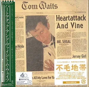 TOM WAITS - Heartattack And Vine (CD, Japan)