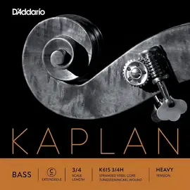 Струна для контрабаса D'Addario Kaplan Series Double Bass C Extended E String 3/4 Size Heavy