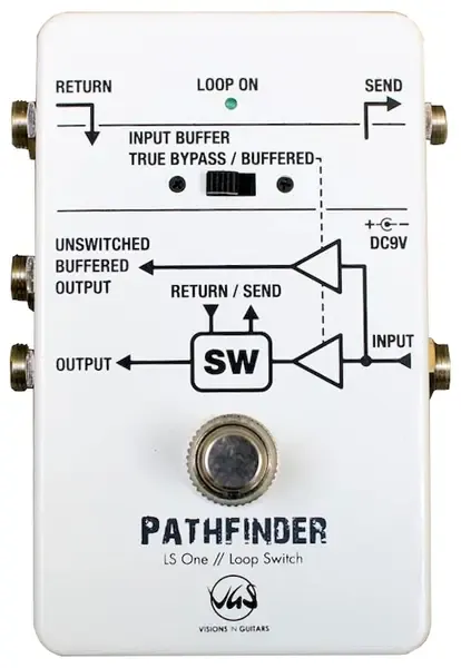 Педаль эффектов для электрогитары VGS Pathfinder LS-One Switch