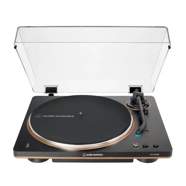 Audio-Technica AT-LP70XBT-BZ Automatic Wireless Belt-Drive Turntable, Bronze