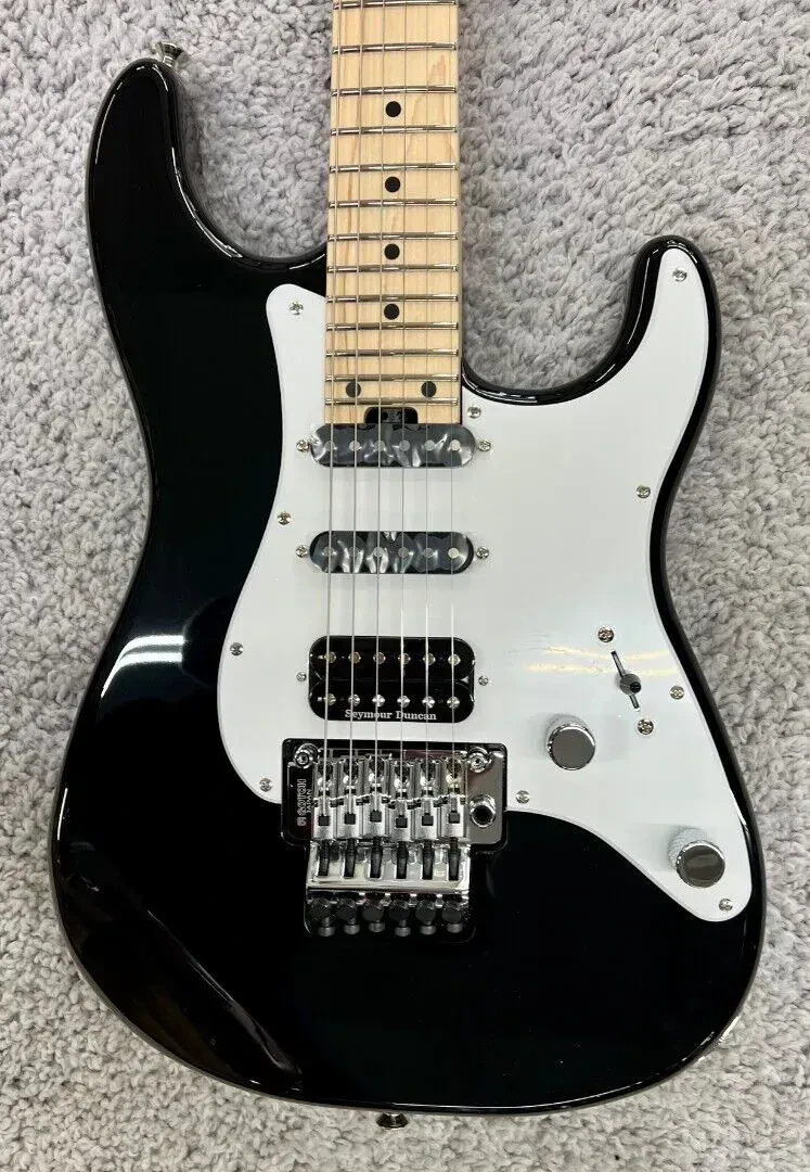 Charvel MJ So-Cal Style 1 HSS FR M Guitar, Maple Fingerboard, Gloss Black