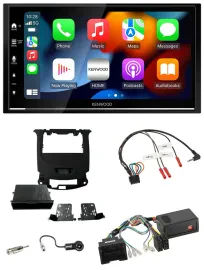 Kenwood DAB USB Bluetooth 2DIN Lenkrad Autoradio für Chevrolet Cruze ab 2016 kla