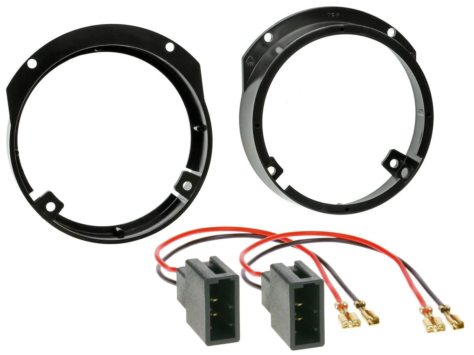 Lautsprechereinbauset für Citroen C3 Picasso ab 09 165 mm Hecktür