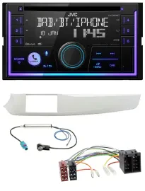 Автомагнитола для Alfa Romeo Giulietta 2010–2013 JVC 2 DIN, CD, USB, Bluetooth, DAB, MP3