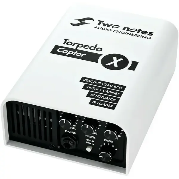 Аттенюатор Two Notes Torpedo Captor X Reactive Loadbox DI and Attenuator 8-ohm