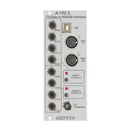 Модульный студийный синтезатор Doepfer A-192-2 Dual CV/Gate to MIDI/USB - Interface Modular Synthesizer