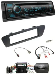Kenwood Bluetooth USB CD Lenkrad DAB Autoradio für Renault Grand Scenic ab 2009