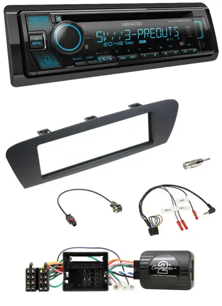 Kenwood Bluetooth USB CD Lenkrad DAB Autoradio für Renault Grand Scenic ab 2009