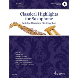 Сборник песен Schott Music Classical Highlights for Saxophone