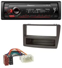 Pioneer MP3 USB DAB Bluetooth Autoradio für Honda Civic 04-06 autom. Klima schwa