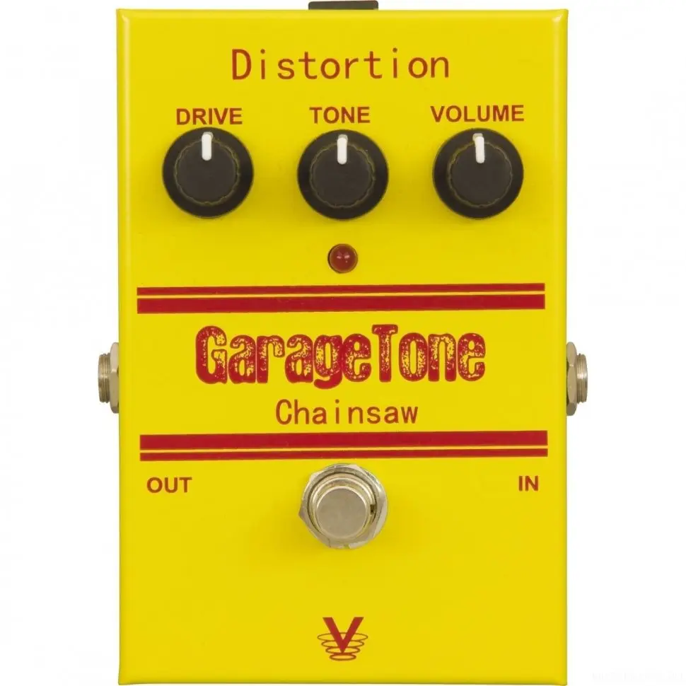 Педаль эффектов для электрогитары Visual Sound GTCHAIN Garage Tone Chainsaw Distortion
