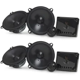 (2-Pairs) Infinity Reference 5030cx 260W 5.25" Component Speakers
