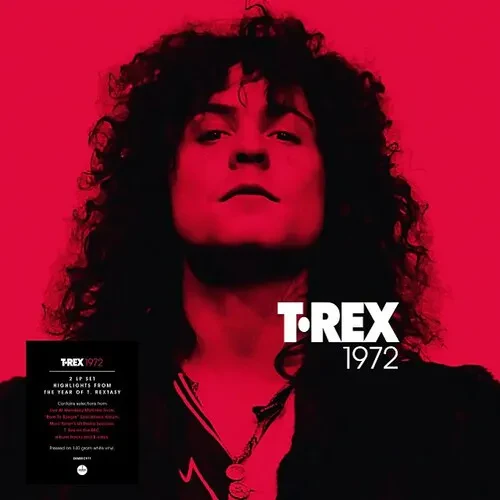 Виниловая пластинка T.Rex - 1972 [140-Gram White Colored Vinyl] [New Vinyl LP] Colored Vinyl, 140 Gr