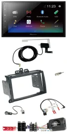 Pioneer DAB Lenkrad Bluetooth 2DIN USB Autoradio für Hyundai i20 09-12 schwarz