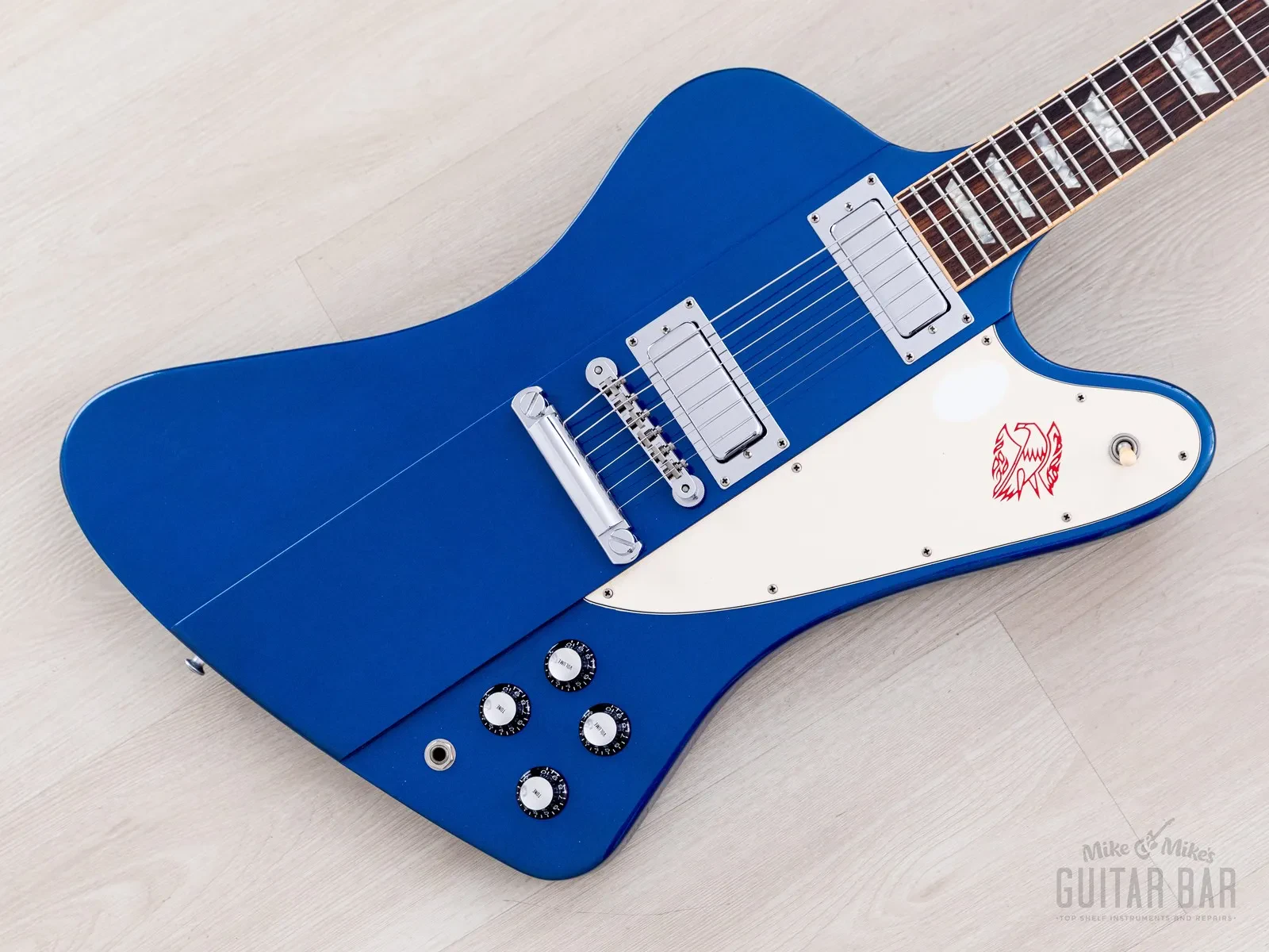 Б/У Электрогитара Gibson Limited Edition Firebird V Reverse Body 2001 с банжо-колками, с кейсом