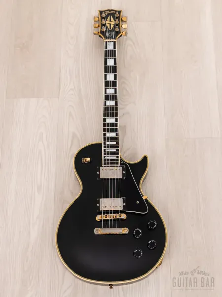 Электрогитара Gibson Les Paul Custom HH Black Beauty w/case USA 1990