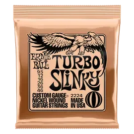 Струны для электрогитары Ernie Ball 2224 Nickel Wound Turbo Slinky 9.5-46