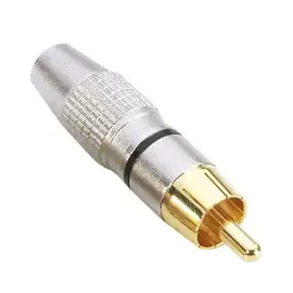 Кабельный разъем RCA Adam Hall 7620 BLK