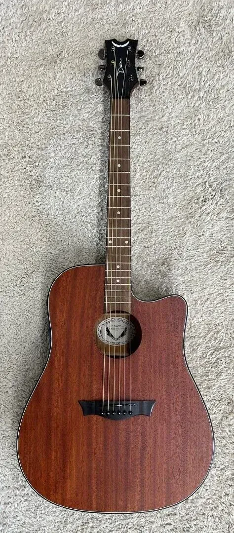 Dean AX DCE MAH Dreadnought, Mahogany Acoustic Electric Cutaway Guitar - B stock