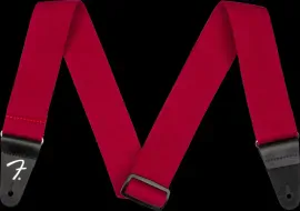 Fender Supersoft 2-Inch Wide Adjustable Guitar Strap, Maroon #0990642088