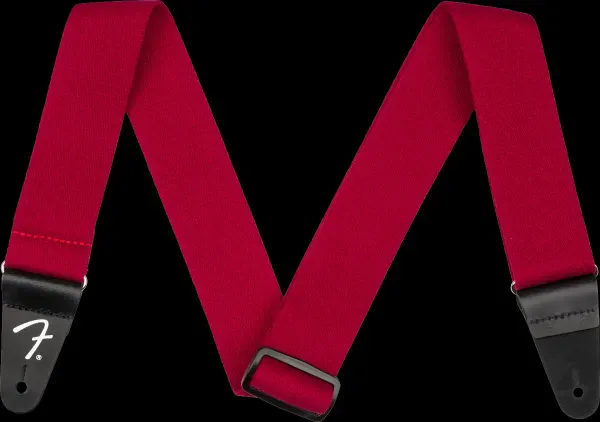 Fender Supersoft 2-Inch Wide Adjustable Guitar Strap, Maroon #0990642088