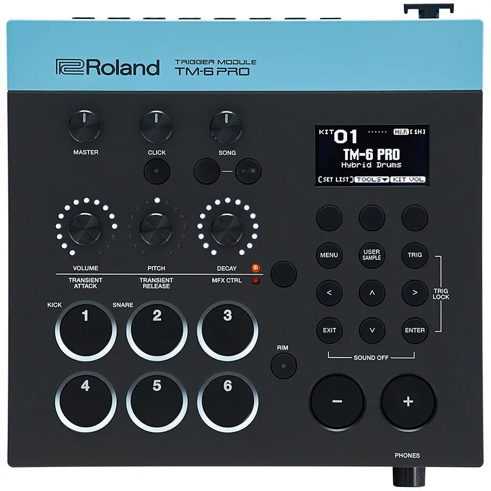 Модуль для электронных ударных E-Drum-Modul Roland TM-6 Pro Trigger Modul E Drum Modul