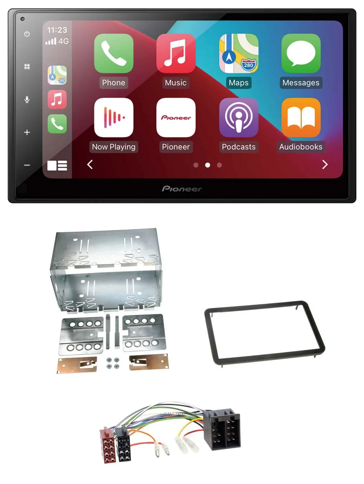 Автомагнитола для Alfa Romeo 159/Brera/Spider Pioneer 2 DIN USB MP3 DAB Bluetooth