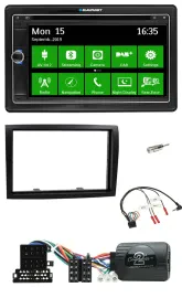 Blaupunkt Bluetooth 2DIN Lenkrad DAB USB TMC Navigation für Citroen Jumper 2008-