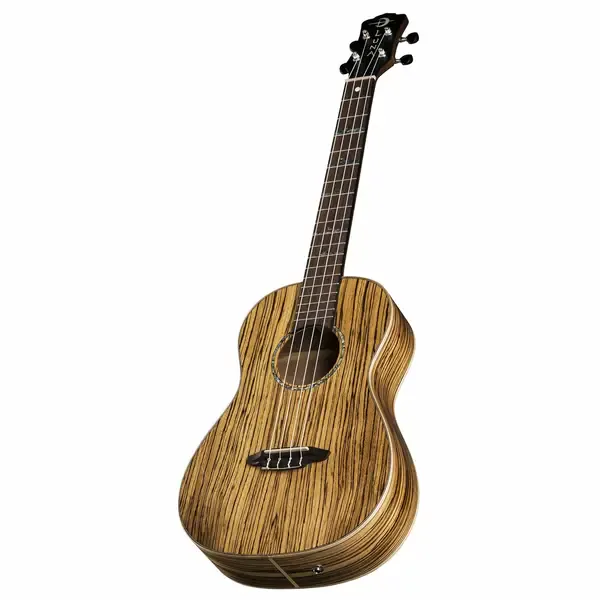 Укулеле Luna Uke High Tide Zebrawood Acoustic-Electric Baritone Ukulele w/ Gig Bag