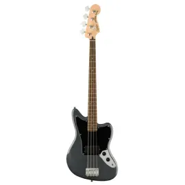 Б/У бас-гитара Squier by Fender Affinity Series Jaguar Bass H 4-String Charcoal Frost Metallic