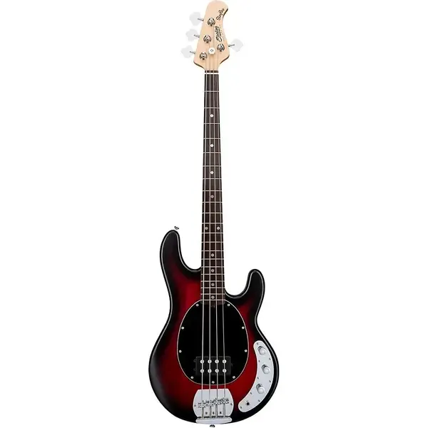 Бас-гитара Sterling by Music Man S.U.B. StingRay Bass Ruby Red Burst Black Pickguard