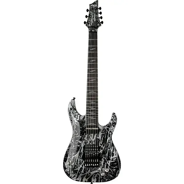 Электрогитара Schecter C-7 Floyd Rose Sustainiac Silver Mountain