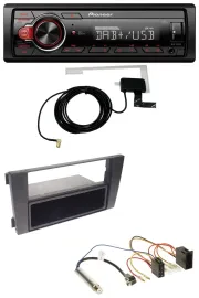 Автомагнитола для Audi A6 C5 (2001-2005) Pioneer 1-DIN, DAB, USB, AUX, MP3, Symphony ISO