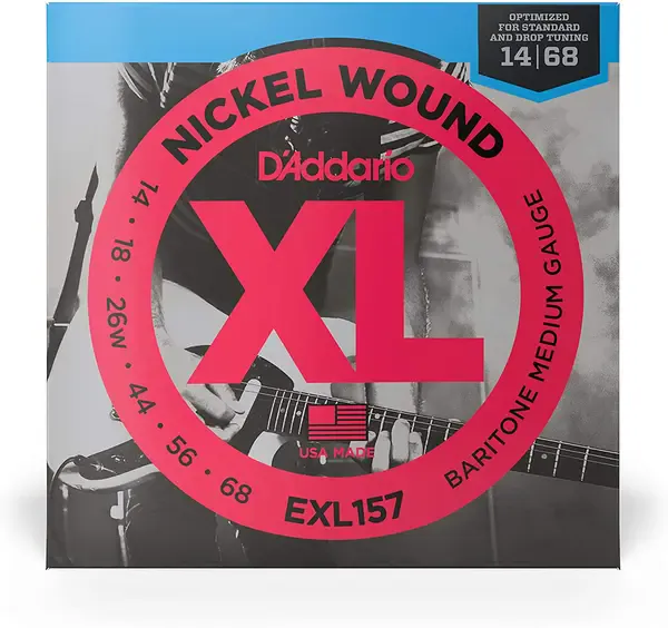 Струны для электрогитары D'Addario EXL157 14-68