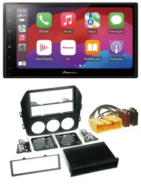 Pioneer DAB USB MP3 Bluetooth 2DIN Autoradio für Mazda MX 5 (NC, ab 2008)