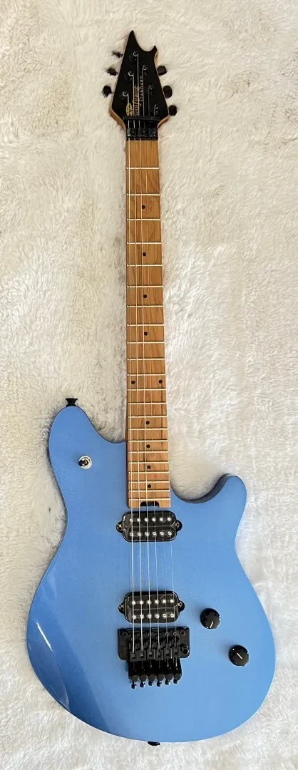 Б/У Электрогитара EVH Wolfgang Standard, накладка грифа из запеченного клёна, цвет Pelham Blue