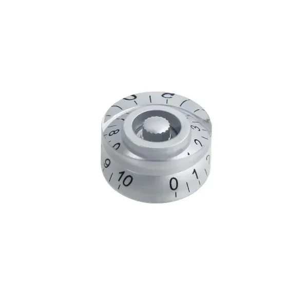 Ручка потенциометра для гитары FLEOR M00093-9 Silver