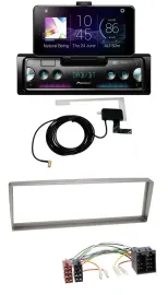 Pioneer DAB Bluetooth MP3 USB Autoradio für Alfa Romeo 156 (2003-2005)