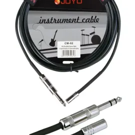 Коммутационный кабель Joyo CM-02 jack 3.5 мм (F) – jack 6.3 мм (M) 4.5 м