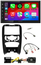 Kenwood Lenkrad USB DAB 2DIN Bluetooth Autoradio für Mini Cooper 2006-2014