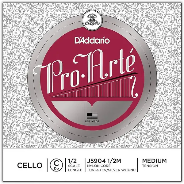 Струны для виолончели D'Addario Pro-Arte Series Cello C String 1/2 Size