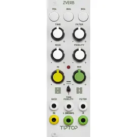 Модульный студийный синтезатор Tiptop Audio ZVERB The Reverbs Collection Eurorack Module, White