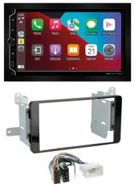 ESX 2DIN DAB USB MP3 Bluetooth Autoradio für Fiat Fullback Mitsubishi L200 ab 20