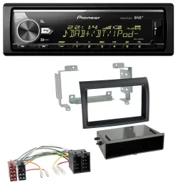 Автомагнитола для Fiat Ducato (2006–2010) Pioneer Bluetooth USB DAB MP3 черная