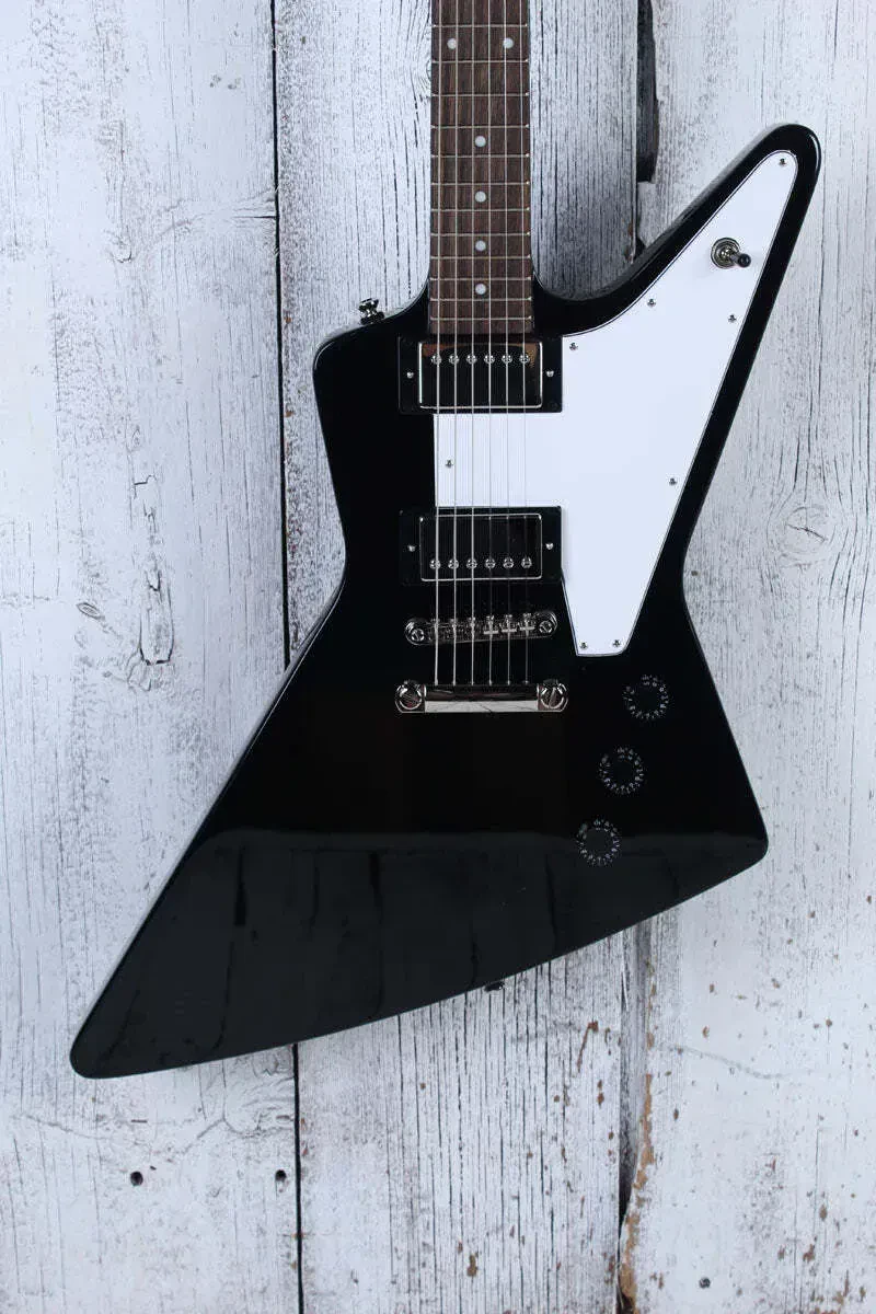 Epiphone Explorer Solid Body Electric Guitar Ebony Finish
