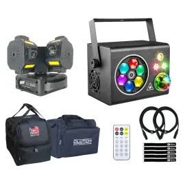 SPIN-FURY Strobe/Laser Light BEAM-BOX Light DMX LED DJ Stage Effect Fixtures ...