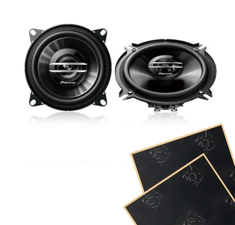 Pioneer TS-G1020S 4" G-Series Coaxial Car Speakers w/ Sound Damping