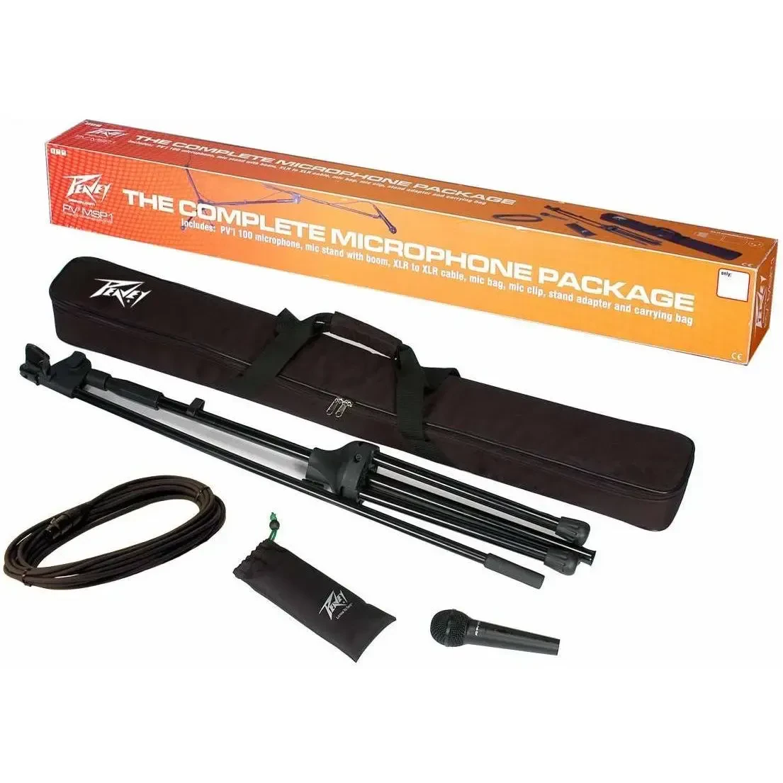 Вокальный микрофон Peavey PV MSP1 XLR с аксессуарами