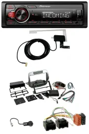 Pioneer USB MP3 DAB Bluetooth Autoradio für Chevrolet Camaro 2010-2015 silber