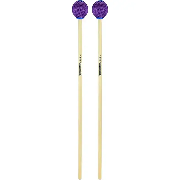 Палочки для вибрафона Innovative Percussion Rattan Series Vibraphone/Marimba Mallets Hard Purple Yarn
